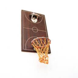 Basketball Bottle Opener Wall Mount, Man Cave Bar Decor, Groomsmen Gift, Gift For Him, Father's Day Beer - thumbnail 3