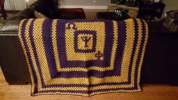Fraternity Inspired Blanket