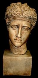 Antique Greek Athlete Statue Metropolitan Museum Sculpture Bust - thumbnail 2