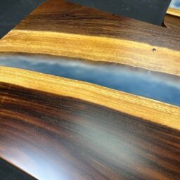 Customize Epoxy Resin Table, River , Wooden Desk, Office, Dining Table Top, Coffee [Christmas Sale] - thumbnail 2