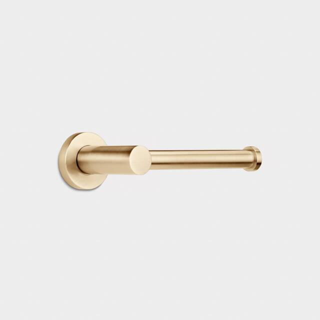 Solid Brass Toilet Roll Holder, Modern Bathroom Fixture - image 1