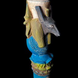 Handcrafted Egyptian God Seth Statue Ancient Mythology Decor - thumbnail 3