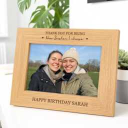 Personalised Friend Birthday Gifts For Her, Women - Custom Friendship Photo Frame - thumbnail 3