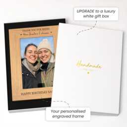 Personalised Friend Birthday Gifts For Her, Women - Custom Friendship Photo Frame - thumbnail 2
