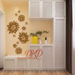 Wall Decals, Flower Leave Floral Decal, Blossom Nursery Decals For Girl Bedroom, Kids Room Decor-Dk089 - thumbnail 3
