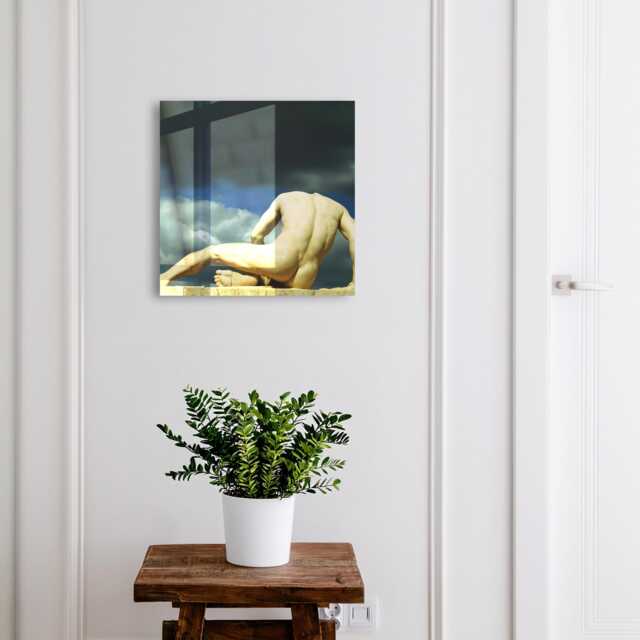 Classic Elegance Wall Mounted Key Cabinet, Yellow Industrial Box, Art, For Lovers Of Forms - image 1