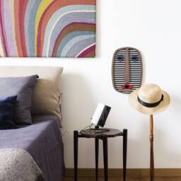 Modern Wall Sculpture, Wood Hanging, 3D Art, Large Wooden Living Room Office Decor, Pop House Warming Gift - thumbnail 2