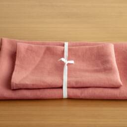 Linen Towel Set, Organic Hand & Body Towels, Washed - thumbnail 2