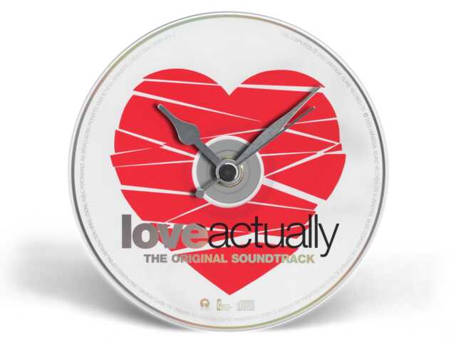 Love Actually Cd Clock - image 1