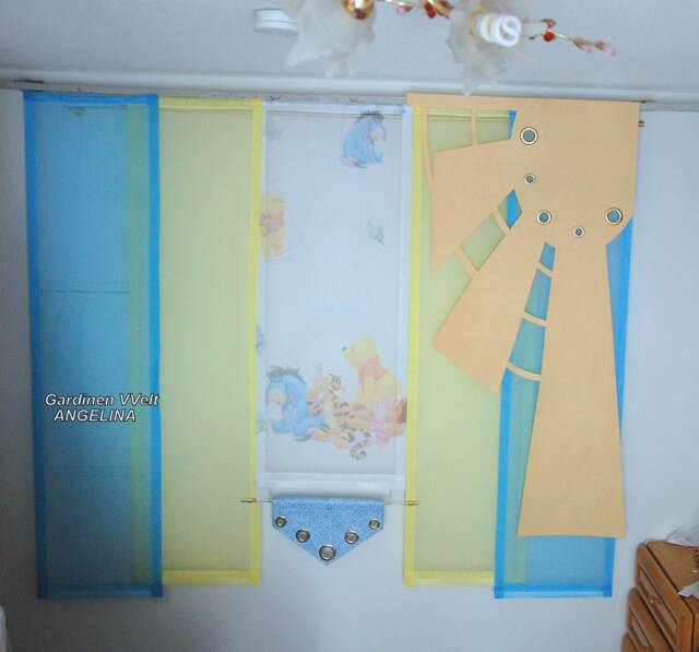 Winnie Pooh Children's Curtains