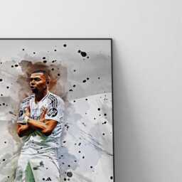 Kylian Mbapp?? Poster - Football Wall Art Print Ref #533 - thumbnail 2