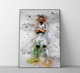 Kylian Mbapp?? Poster - Football Wall Art Print Ref #533 - thumbnail 1