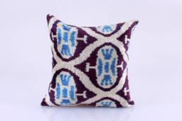 ??kat Velvet Pillow, Bohemian Pillow, Lumbar Pillow, Designed Cushions, Couch Cushions, Gift Her, Decorative Pillow16, Etsy Online Gift, Blue Pillow