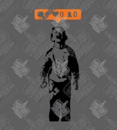 No Friends Banksy Wall Decal Sticker. Choose Your Size - thumbnail 2