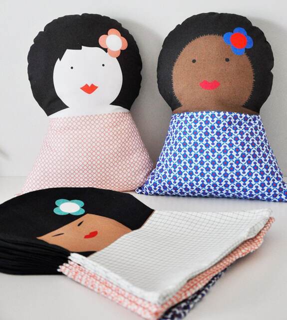 Soft Cushion For Kids Bedroom - Brigitte - image 1