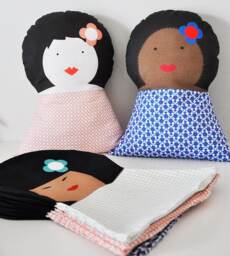 Soft Cushion For Kids Bedroom - Brigitte - thumbnail 1