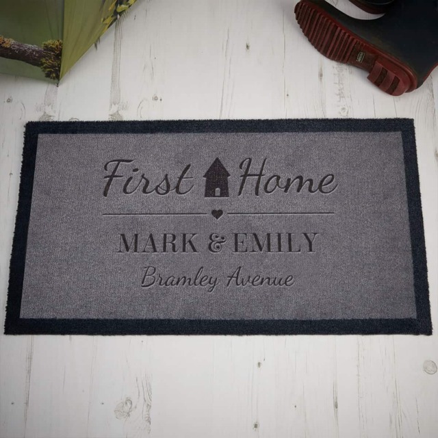 First Home Indoor Doormat - Personalised Boutique Gifts
