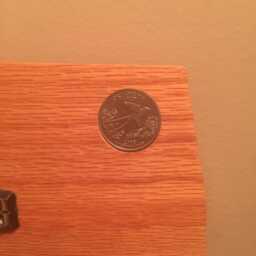 Oklahoma Handmade State Quarter Clock With Inlaid Quarters. Choice Of Wood. Customizable - thumbnail 4