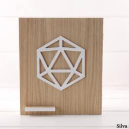 Wooden Box For Keys - Geometric White - thumbnail 3