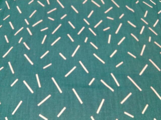 Curtain Panel Teal Blue White Small Lines Modern House Decor Cafe Curtain Kitchen Valance , Pillow Runner Napkins Great Gift - image 1