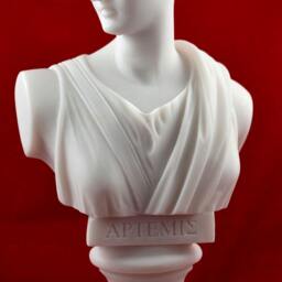 Artemis Diana Bust Greek Statue Nature Moon Goddess New - thumbnail 2