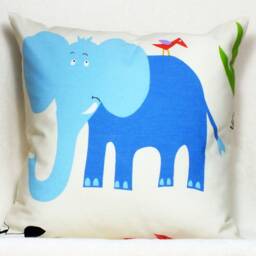 Pillow Zebra - Elephant Decoration - thumbnail 2