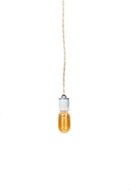 Modern Industrial Porcelain Socket Simple Pendant - image 1
