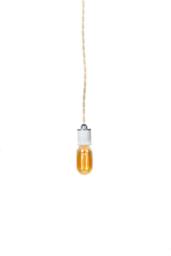 Modern Industrial Porcelain Socket Simple Pendant - thumbnail 1