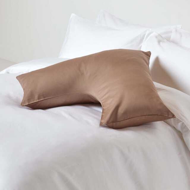 Organic Egyptian Cotton V Shaped Pillowcase 400Tc Sateen Soft Cover - image 1