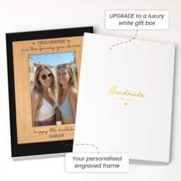 Personalised Friend Birthday Gifts - 18Th 21st 30Th Any Age Photo Frame - thumbnail 2