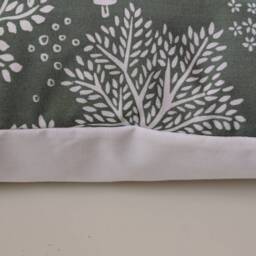 Cushion Cover in Green Woodland Animals Print 16 - thumbnail 2