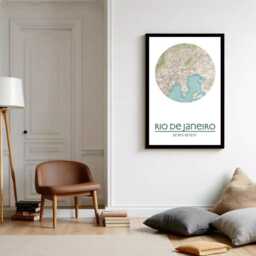 Rio De Janeiro City Poster, Travel Poster Wall Art - thumbnail 2