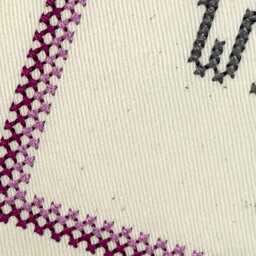 Custom Needlepoint Embroidered Cross Stitch Pillow Personalized Text Cushion - thumbnail 2