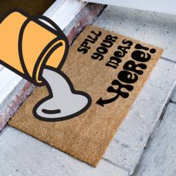 Customizable Realtor Door Mat - Design Your Own Doormat Personalized Rug Customized Coir Personalised Gift New Home Decor - thumbnail 2