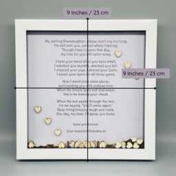 Loss Of Grandparent Poem Sympathy Berevement Gift, Personalised Funeral Gift - thumbnail 3