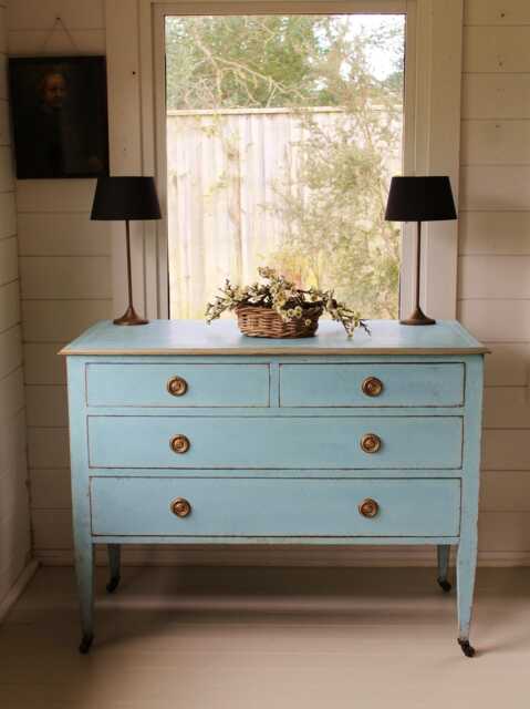 "Sold Outgustavian Style ""Artisan Hand Painted" - image 1