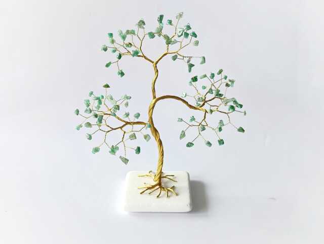 Emerald Tree Of Life, 20Th Anniversary Gift For Parents, Anniversary Gift - image 1