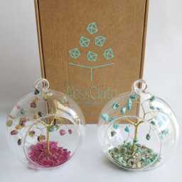 Emerald Tree Of Life, 20Th Anniversary Gift For Parents, Anniversary Gift - thumbnail 4
