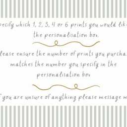 Positive Affirmation Personalised Girls Prints. Choose Your Quantity Of Girls Can Do Anything - Unframed - thumbnail 2