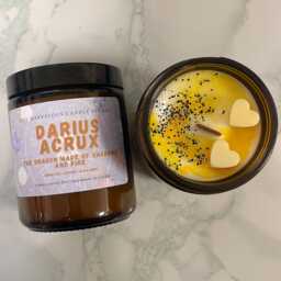 Darius Acrux Candle - Zodiac Academy Bookish Booktok Fantasy Romance Gift - thumbnail 2
