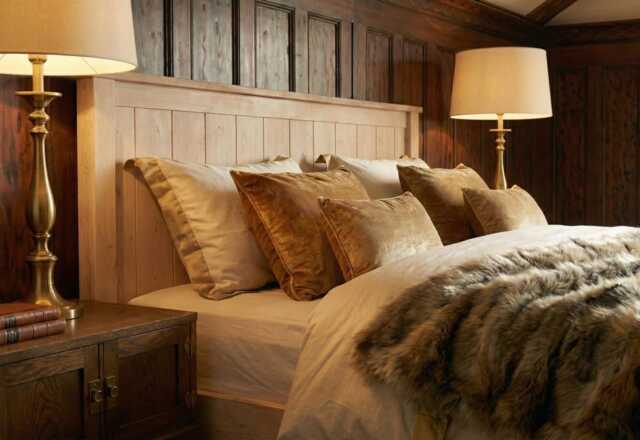 The Sherwood - Solid Wood Bed Frame High Foot End Luxury Modern Bedroom Furniture Handmade in UK - image 1