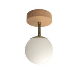 Minimal Globe Ceiling Light Flush Mount Lamp Wall Sconce - thumbnail 3