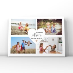 Personalised Best Sister Framed Photo Print, Gift For Sister, Sis, Birthday Gift, Soul Present Special - thumbnail 3