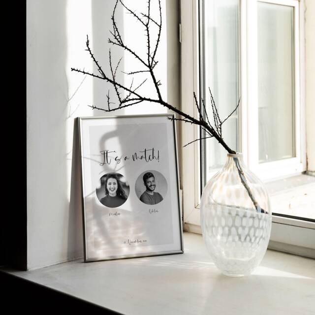 Personalized Anniversary Gift For Him - Wedding Gifts The Bride & Groom Men - image 1