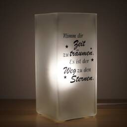 Lamp With Slogan, Customizable - thumbnail 2