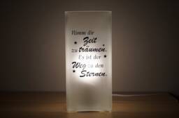 Lamp With Slogan, Customizable - thumbnail 1