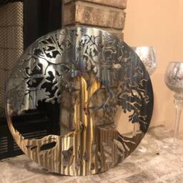 Metal Tree Of Life Wall Art - Usa Made Home Decor - thumbnail 2