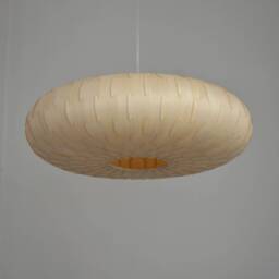Wood Pendant Light-Maple Umbrella Light-Chandelier-Lighting-Light Fixture-Ceiling Light-Hanging Lamp-Rustic Light - thumbnail 2
