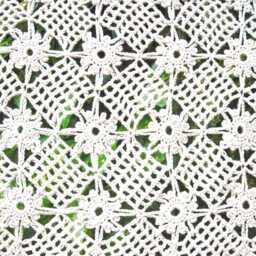 Crochet Hand Brise - French Craftsmanship, Created By Sylvette Raisonnier, Ludmila Pattern - thumbnail 2
