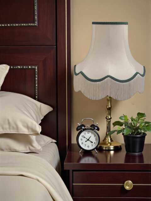 Traditional Cream Fabric Lampshade Handmade For Table & Floor Standard Lamp Bases, Wall Light Fixtures, Ceiling Fittings - image 1